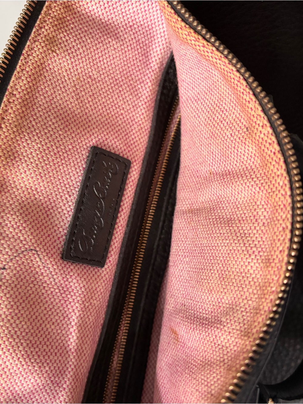 Dooney & Bourke Black Pebble Leather Satchel with Shoulder Strap - Picture 13 of 15